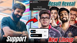 Ghatak Bhau Support For Lala 😳 Godl New Lineup 😯 Voting Results Reveal ✅ Shocking [upl. by Attenyw]