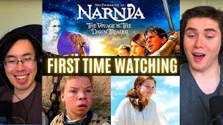 REACTING The Chronicles of Narnia The Voyage of the Dawn Treader NOT SO BAD First Time Watching [upl. by Yffub]