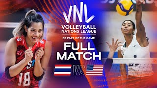 🇹🇭 THA vs 🇺🇸 USA  Full Match  Womens VNL 2023 [upl. by Barnett392]