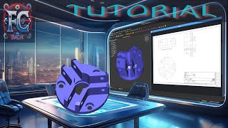 FreeCAD 10  Übungsteil für Neueinsteiger Rotation polare Muster und PocketFunktion [upl. by Irrej429]