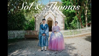 SUB 4K 뉴질랜드에서 한복입고 결혼식하기 Sol amp Thomass Wedding in New Zealand [upl. by Lanor]