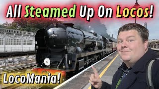 Frenzy of Steam Trains on the Main Line LocoMania with SimOnTrains  September 2024 [upl. by Helas]