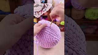 이것이 어떤 종류의 크로 셰 뜨개질 작업인지 아십니까Crochet Bag Tutorial これはどんなかぎ針編みかわかるcrochet 뜨개질 [upl. by Sutniuq]