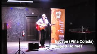 Escape Piña Colada song Rupert Holmes acoustic cover by Justin Plet [upl. by Suertemed]