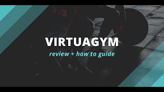 Virtuagym review  how to guide [upl. by Anirdnaxela514]