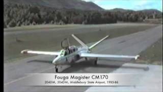 Fouga Magister CM 170 [upl. by Ahsinyar]