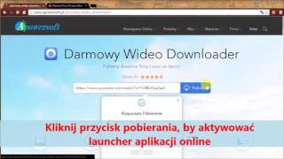 Jak używać programu Apowersoft Darmowy Wideo Downloader [upl. by Ferrell]