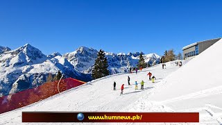 Visit to Italy  Skiing at Monte Bondone  Sherin Zada  Trento  Ski [upl. by Adlai]