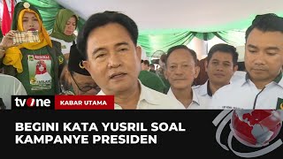 Yusril Ihza Angkat Bicara soal Presiden Boleh Kampanye  Kabar Utama tvOne [upl. by Cleavland]