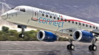 Aeroméxico Connect Flight 2431  Crash Animation [upl. by Etteniuqna]