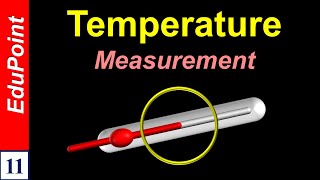 🔴 Measurement of Temperature  for Class 11 in HINDI [upl. by Saber]