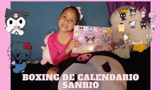 Unboxing de calendario SANRIO [upl. by Aileen]