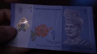 OLD NOTE bank negara malaysia 1 ringgit [upl. by Tavi]