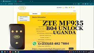 MTN MF935 B04 Unlock 100  Permanently By SuccessTech [upl. by Glavin355]