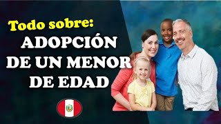 ADOPCION DE MENOR DE EDAD EN EL PERU [upl. by Ennair477]