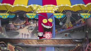 Cuphead Walkthrough  How to Beat Carnival Kerfuffle Beppi the Clown [upl. by Ynaoj]