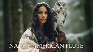 Winters Divine Goddess  Native American Flute Music for Meditation Deep Sleep Stress Relief [upl. by Jaymie]