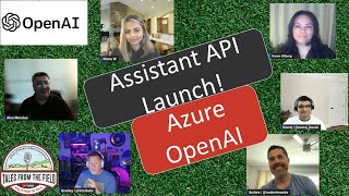 Azure OpenAI Assistant API Launch with the PG [upl. by Annawaj180]