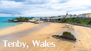 Stunning Tenby Wales Exploration by drone and from the ground [upl. by Yesnyl]