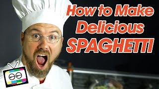 How to Make Delicious Spaghetti  Kid Snippets [upl. by Diao697]