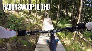 Radon Swoop 100 HD  Bikepark Winterberg  IXS Downhill amp North Shore [upl. by Eanert]