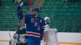 Dartmouth vs USA Hockey National Team Development Program  Scrimmage [upl. by Anilrahc]