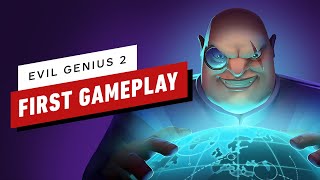 Evil Genius 2 World Domination  First Gameplay Reveal [upl. by Llerdnad635]