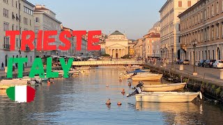 Trieste  Italy City Walking Tour Discover the Most Fascinating Sights of the City [upl. by Treat]