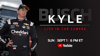 Live Kyle Buschs Darlington Southern 500 incar camera [upl. by Donn908]