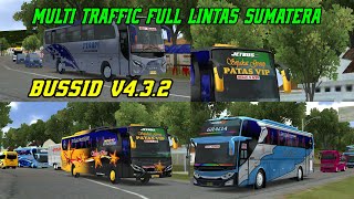 MULTI TRAFFIC BUSSID 432 ⁉️ SPESIAL TRAFFIC FULL LINTAS SUMATERA [upl. by Teleya]