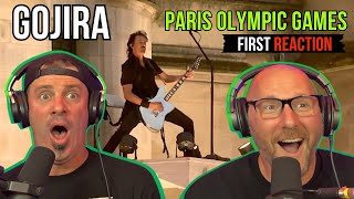 GOJIRA Olympic performance  REACTION  THIS IS EPIC [upl. by Ennirak]