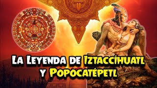 La Leyenda de los Volcanes Iztaccíhuatl y Popocatépetl  Mitología Prehispánica [upl. by Ellehcim]