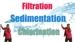 Water Purification Song AQA Filtration Sedimentation and Chlorination [upl. by Safier]