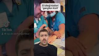 El bilek ganglion kisti patlatılır mı [upl. by Epilihp]