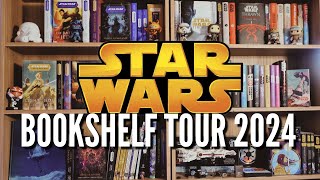 STAR WARS  Bookshelf Tour 2024 [upl. by Nakasuji742]