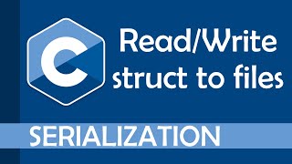 ReadingWriting structs to files aka Serialization [upl. by Anyzratak]