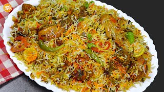 Chicken Tikka Biryani Recipe  Restaurant Style Biryani Recipe by Samina Food Story [upl. by Nedle]