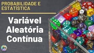 Probabilidade Aula 20  Variável Aleatória Contínua e Função Densidade de Probabilidade [upl. by Nwahsauq549]