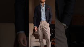 How To Style Mens Navy Blue Blazer [upl. by Mercorr]