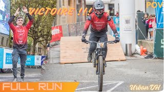 POV Run DH URBAINE de CREST   Je GAGNE la COURSE [upl. by Rozele20]