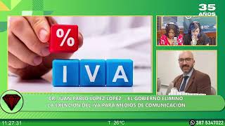 El Gobierno eliminó la AFIP y la exención del IVA para medios de comunicación 23 de octubre 2024 [upl. by Rondon]