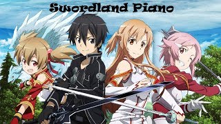 Swordland  Sword Art Online piano [upl. by Einna]