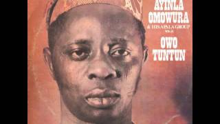 Alhadji Ayinla Omowura amp his Apala Group  Owo Tuntun 1977 [upl. by Ydne807]