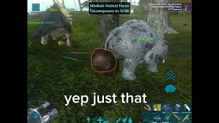 must tame dinos in ark mobile [upl. by Mufinella]