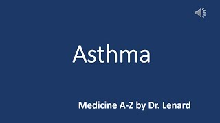 Asthma Pathophysiology classification and Management [upl. by Namijneb638]