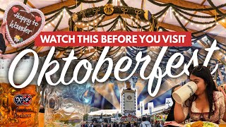 MUNICH OKTOBERFEST GUIDE FOR 1ST TIMERS  50 Oktoberfest Tips amp MustKnows  What NOT to Do [upl. by Holt]