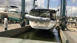 Beneteau 473 Haul Out SV Seabbatical [upl. by Greysun]