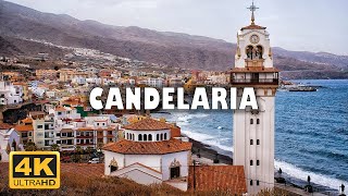 CandelariaTenerife Spain 🇪🇸  4K Drone Footage [upl. by Sedruol116]