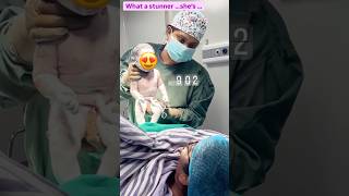 New born baby girl 😍 likesharesubscribe youtubeshorts trendingshorts viralshorts [upl. by Levenson]