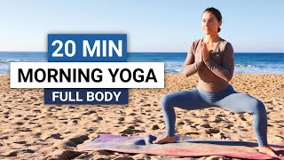 20 Min Morning Yoga Flow  Full Body Yoga For All Levels [upl. by Richlad]